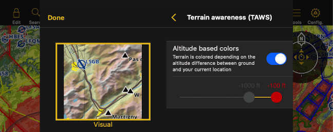 mapoptions-taws-menu