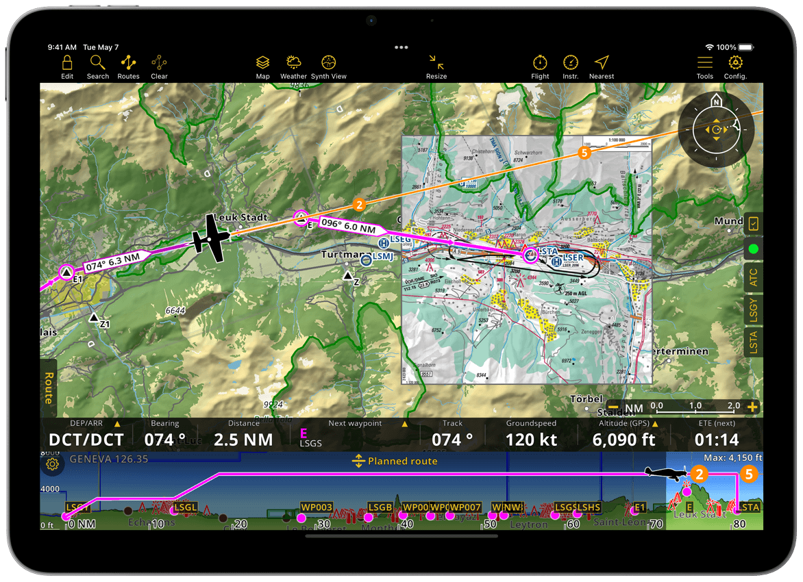 movingmap-appchart